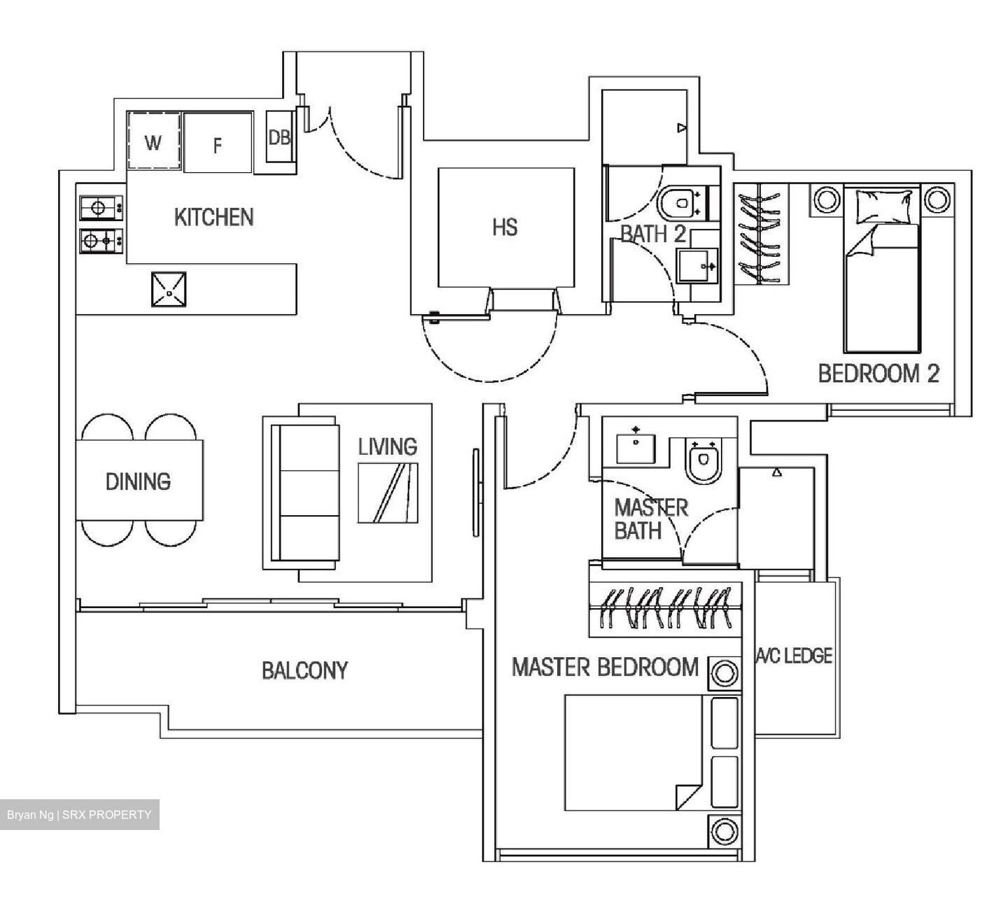 Hedges Park Condominium (D17), Condominium #505645041